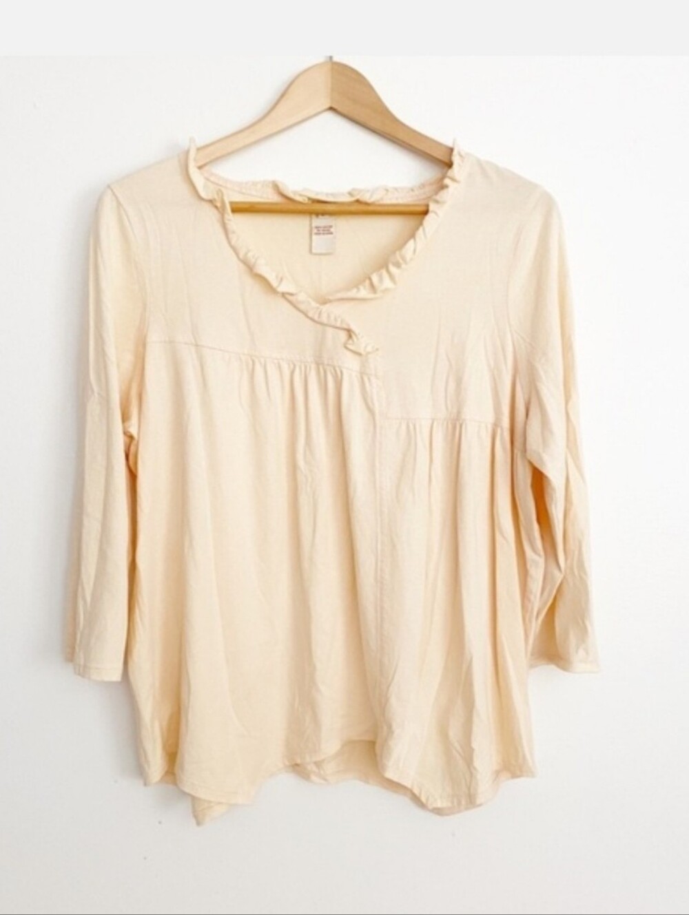 Sundance Women's Pale Yellow Top Large